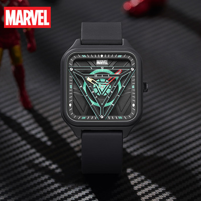 MARVEL/漫威    钢铁侠 联名款  方形时尚限量炫酷腕表  399