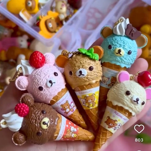 正版日单san-x轻松熊小挂件公仔