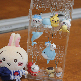网红卡通chiikawa吉伊卡哇乌萨奇小八公仔吊饰可爱书包挂件装饰品