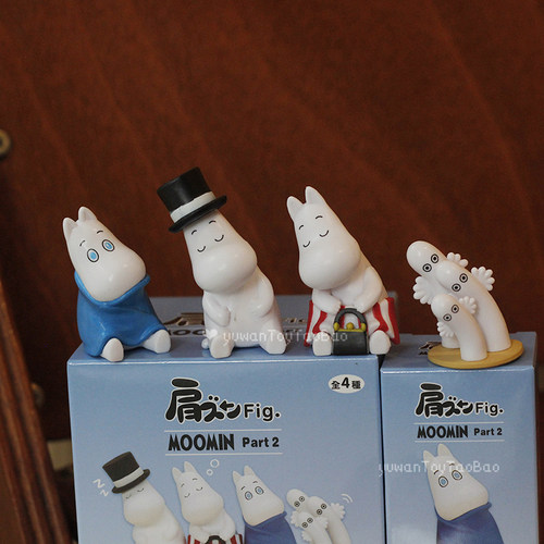 姆明Moomin盲盒手办潮玩摆件礼物