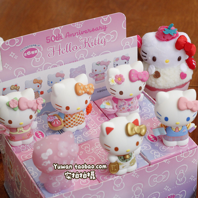KT凯帝猫50周年kitty猫樱花盲盒