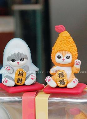 猫福珊迪手办摆件猫招财公仔摆件