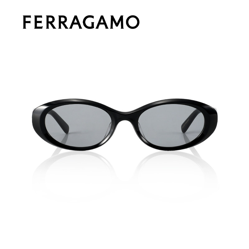 FERRAGAMO菲拉格慕墨镜时尚修颜海边出游防紫外线太阳镜女2124SLB