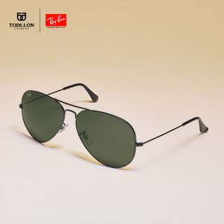 RayBan/雷朋墨镜经典飞行员复古痞帅蛤蟆镜男女款官方正品0RB3026