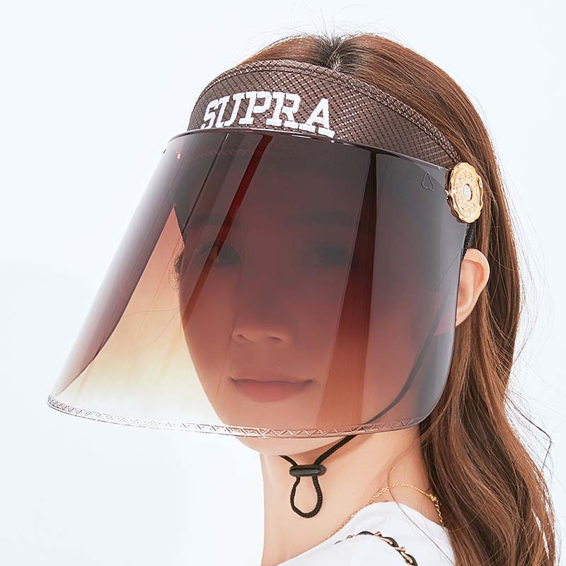 新遮阳帽女防晒遮脸防紫外线防护面罩男夏天大沿骑车电动车太阳帽