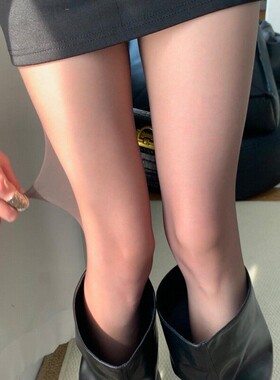 0d高透灰色丝袜女薄款防勾丝秋冬性感黑丝光腿打底神器连裤袜