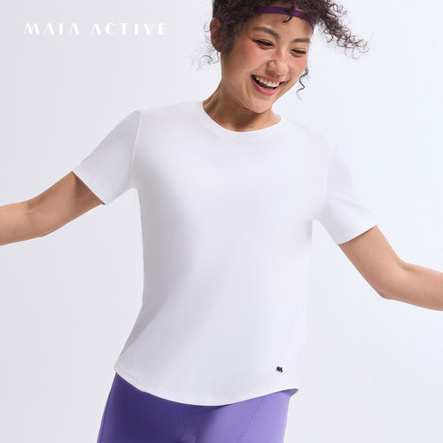 圆领T恤瑜伽上衣MAIAACTIVE