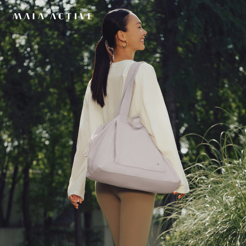 MAIA尼龙皱褶瑜伽垫包