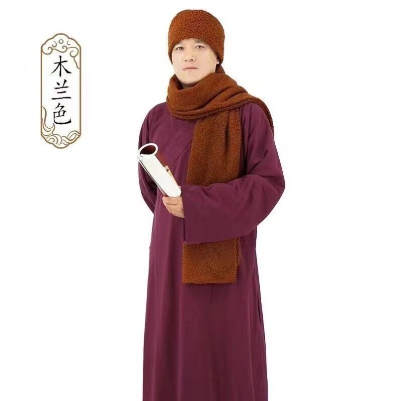 特价僧服冬季加厚绒棉袄长褂僧袍大褂僧衣出家僧人和尚服保暖小褂