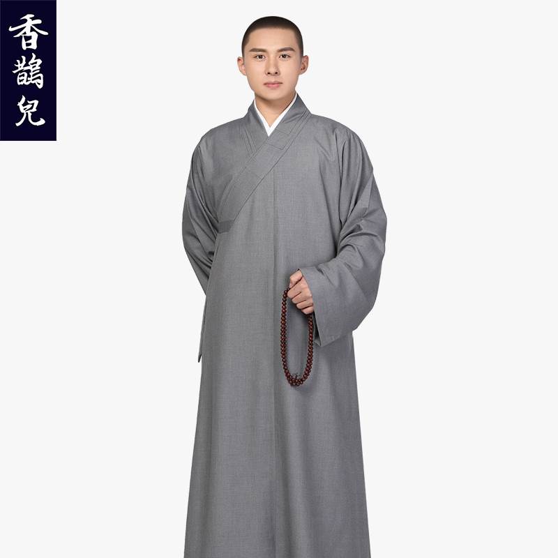 23新款尚远秋冬加厚棉布僧人僧服大褂长衫服饰长褂僧袍僧装和尚