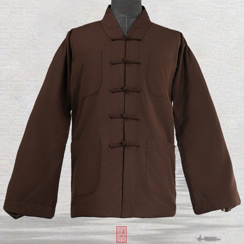 特价僧服短褂上衣秋冬季胜毛棉抗皱出家师父和尚比丘尼僧服男女款