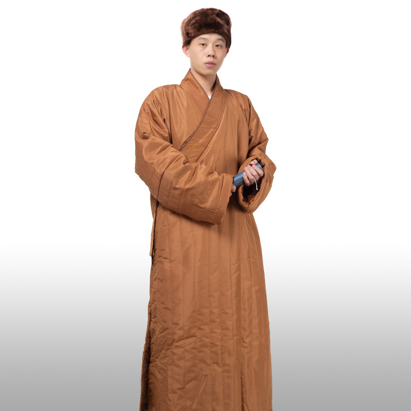 特价善之缘僧服长褂棉袍冬季加厚棉绒和尚服长衫僧衣僧人羽绒大褂