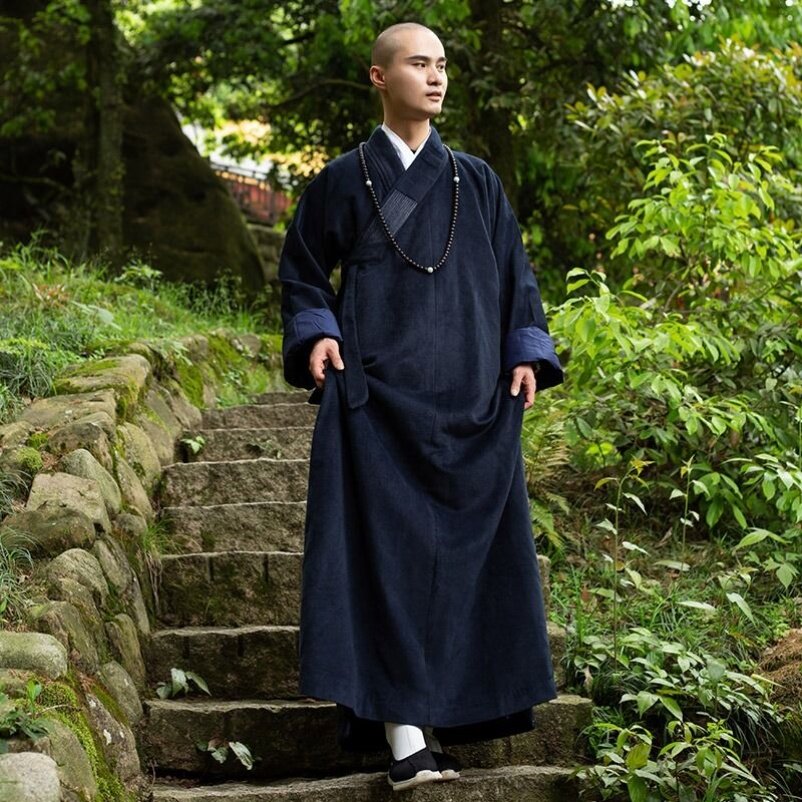 特价尘缘僧服秋冬季短褂僧衣和尚衣服僧袍罗汉褂小褂男女款僧侣衣