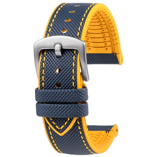 适配西铁城JY8078/AT8020蓝天使空中之鹰二代氟橡胶硅胶手表带男