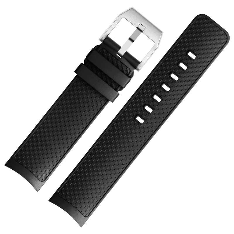 适配IWC万国海洋时计橡胶表带356802 376705 376710专用快拆22MM