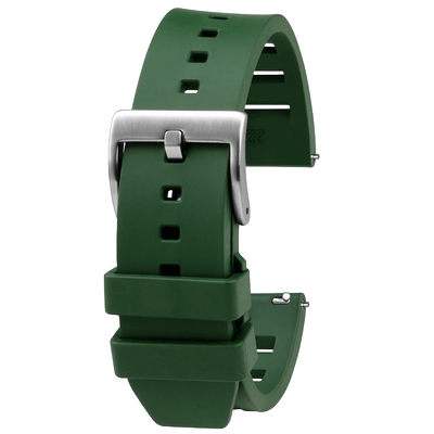 精工氟橡胶表带舒适柔软耐磨耐用