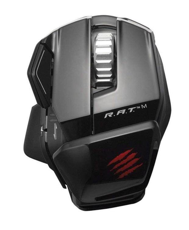 mad catz r.a.t.m/ratm gaming无线蓝牙4.0游戏激光鼠标 赛钛客