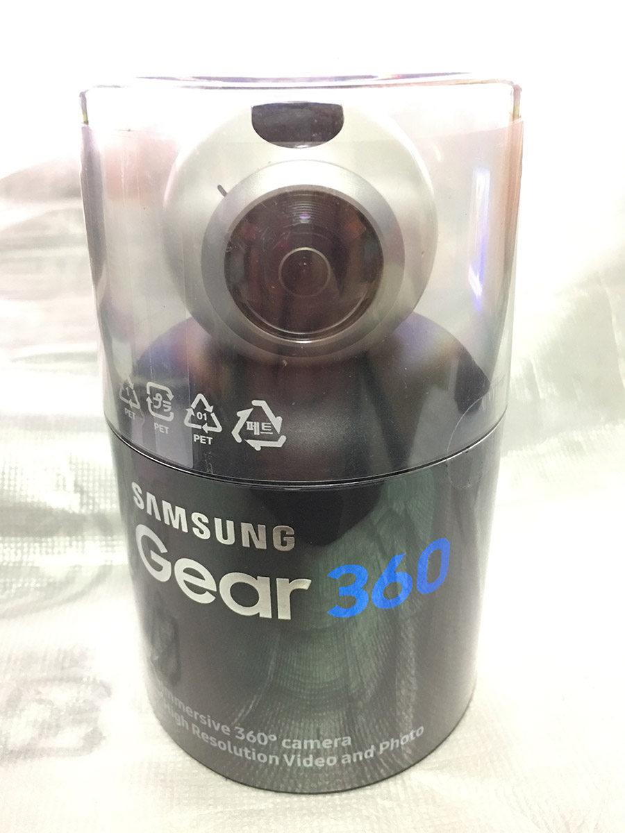 三星samsung Gear 360全景相机数码运动防水相机360度便携