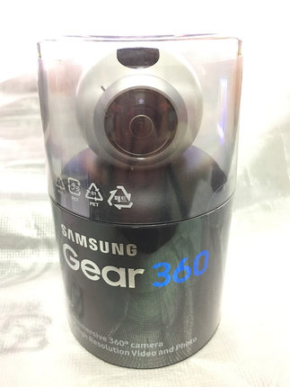 三星samsung Gear 360全景相机数码运动防水相机360度便携