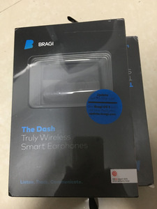 Bragi The Dash蓝牙无线智能穿戴防水运动耳机心率记步 美行 中文