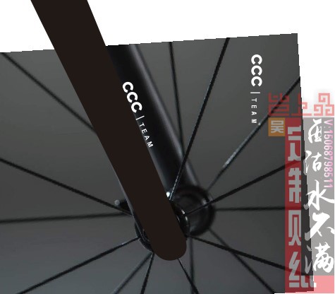 公路前叉贴纸CCC小标贴
