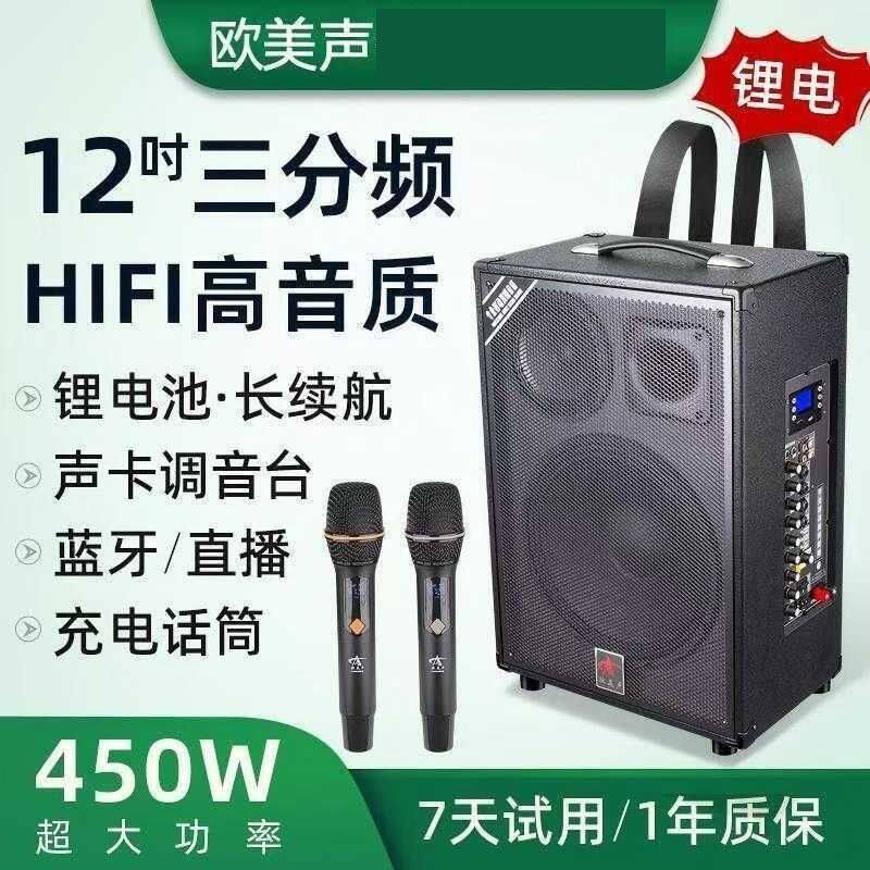欧美声138B263专业户外音拉杆广场音箱/户外音