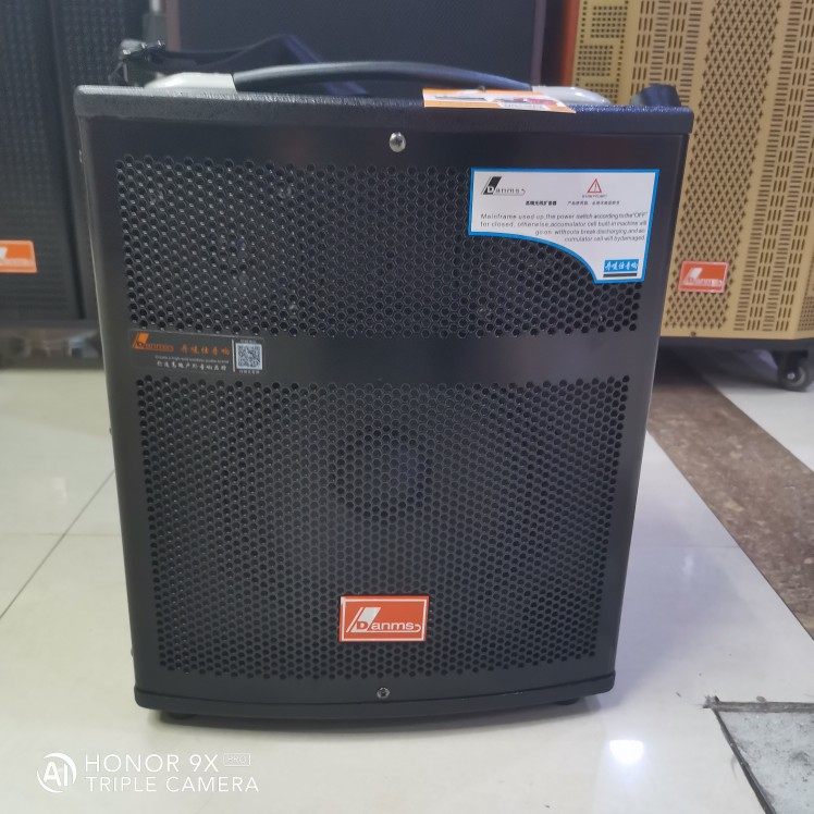 丹唛仕户外大功率三分频小型便携拉杆广场音箱/户外音