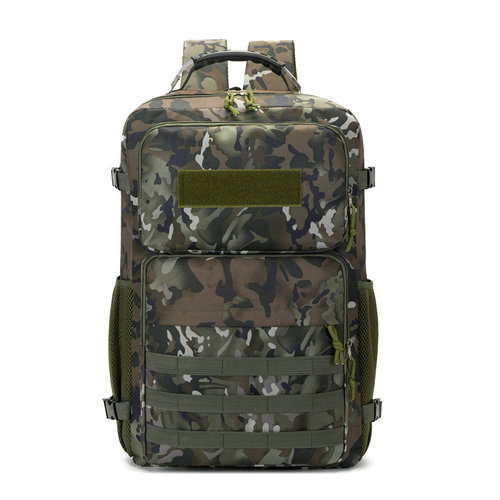 新款户外迷彩登山包多功能大容量双肩包休闲简约旅行背包