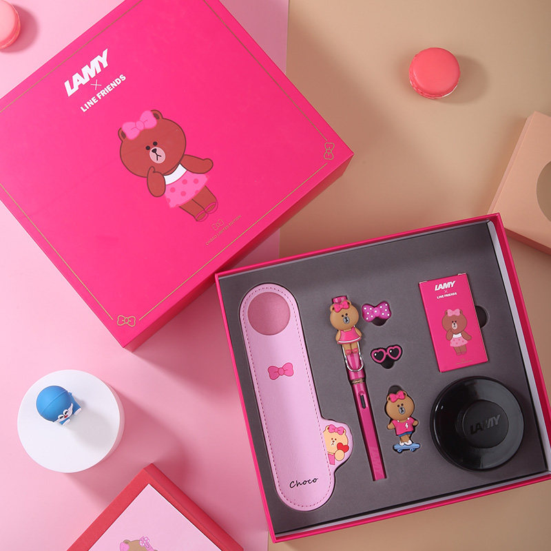 特价促销LAMY凌美钢笔狩猎HelloKitty卡通钢笔套装送礼定制学生用