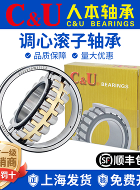人本双列调心滚子23218 23220 23222 23224 23226轴承23228CA/W33