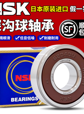 NSK日本进口6201高速6204轴承6205 6206 6305 6306 6001DDU6005ZZ