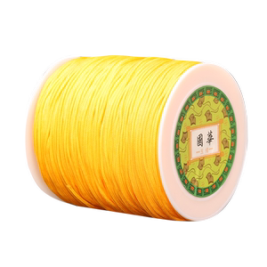 国华玉线1.0mm穿珠子线编织线