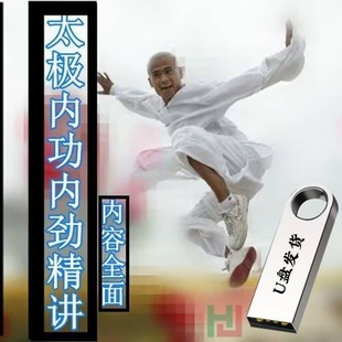 太极拳内功内劲技巧讲解视频U盘内家拳武术拳法视频U盘教程