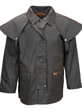 OUTBACK短款油衣保暖西部牛仔户外骑马服饰