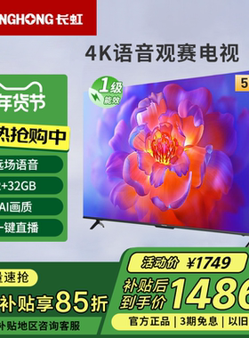 长虹55D55F-G2 55英寸4K超高清智能液晶平板电视