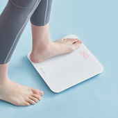 网易严选智造2021新款 防滑稳固耐压精确 智造电子体重秤电池升级款