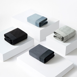 头平角裤 网易严选男士 透气莫代尔男生短裤 里裆纯棉四角裤 衩 内裤