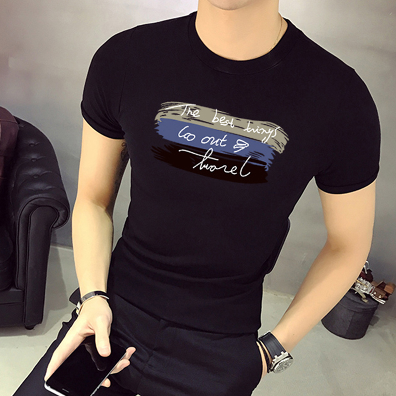 2020 summer short sleeve men's t-shirt men's short sleeve new net red short sleeve t-shirt men