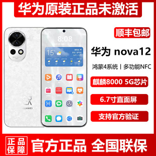 12麒麟芯片8G nova 华为 现货新品 512G官方正品 Huawei 直降5G手机