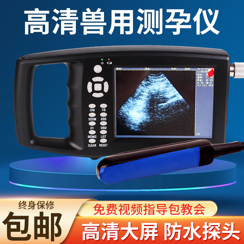 豬博士牛用B超奶牛比超測孕儀獸用B超機牛羊用獸用B超機電子探頭
