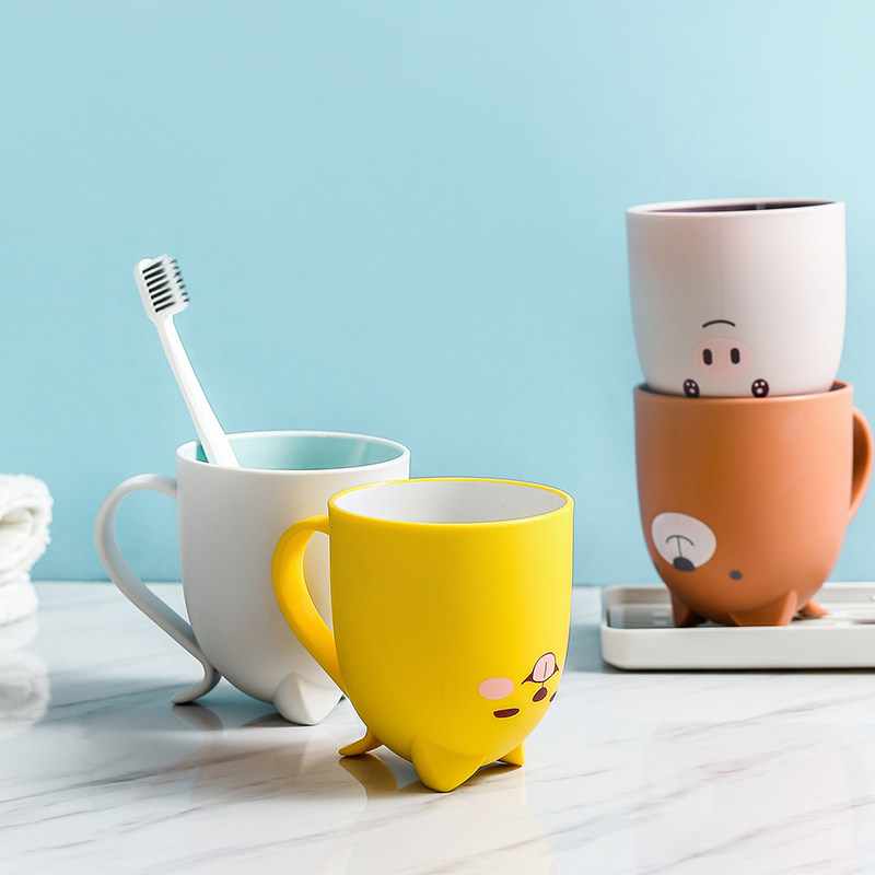 可爱儿童漱口杯洗漱杯塑料刷牙杯子家用一家三口女牙缸牙刷杯套装|ruв категории посуда, чайный сервиз, другие - от Buy2taobao.com для оказания профессиональной услуги покупки агента Taobao