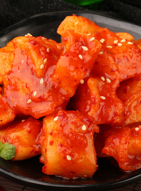 郝家记韩式萝卜块干酸脆萝卜泡菜脆爽可口酸甜开胃开袋即食萝卜块