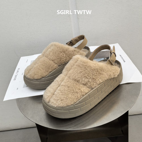 SGIRL秋冬新款加绒保暖勃肯鞋女