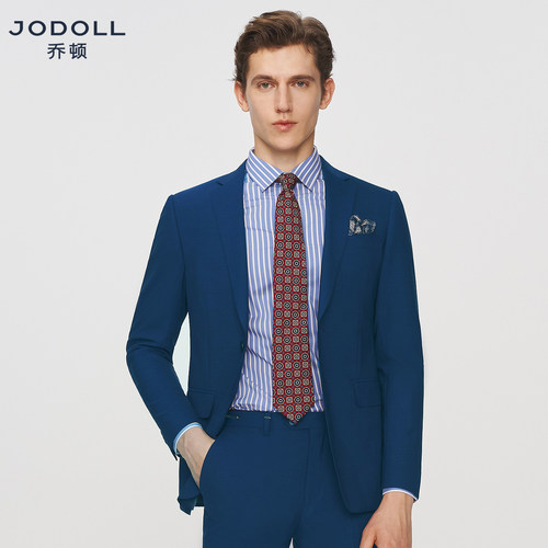 绵羊毛商务西服外套JODOLL春季