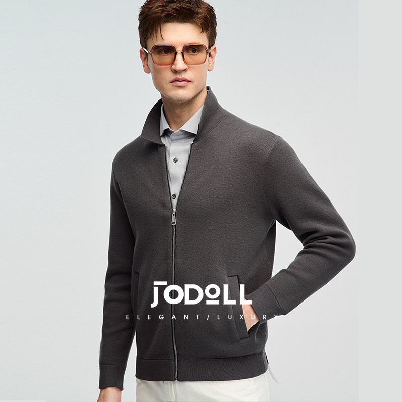 JODOLL乔顿男士新款不易起球毛衣舒适保暖休闲百搭翻领针织衫,男装,针织衫/毛衣,淘宝优惠券,粉丝福利购,淘宝优惠卷