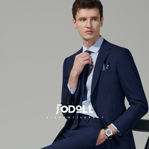 绵羊毛宴会西服JODOLL正装秋舒适