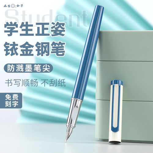 永生3521学生正姿莫兰迪色系钢笔
