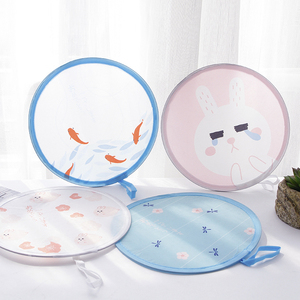 日式抖音圆扇迷你折叠团扇