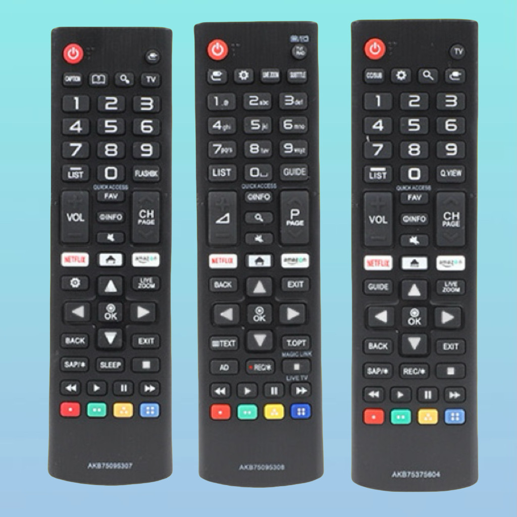 适用于LG电视机遥控器AKB75095307 AKB75095308 AKB75375604英文