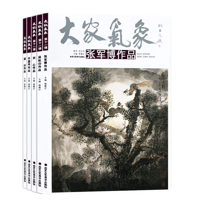 正版包邮 【套】全5册 第十一辑大家气象 刘心浦炯吴松山许慧玲张军博